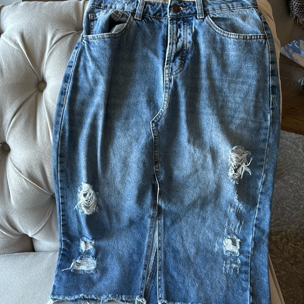 Bluesteel jeans wear Jean skirt in size 36 or size xs